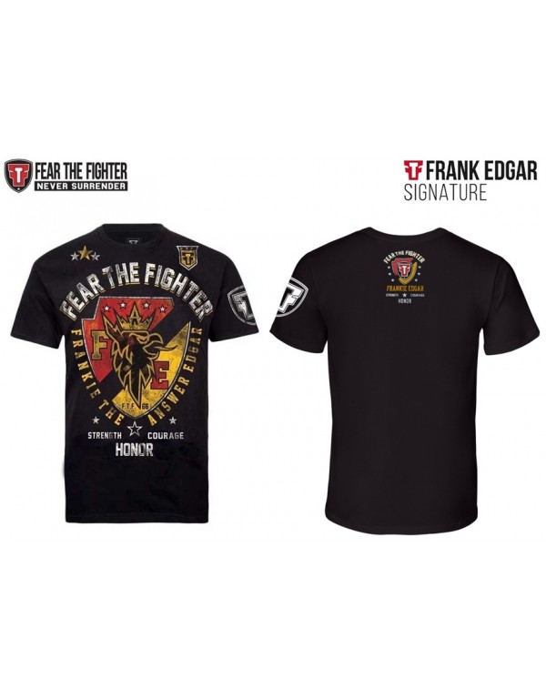 T-shirt padrão das estrelas da briga de Edgar Deixe-nos voar