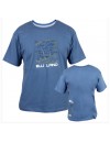 Camiseta Koral BJJ Land 2 Azul Jeans