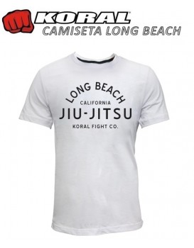 Camiseta Koral Long Beach Branca