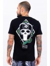 Camiseta Naja Extreme Boxe Skull Preta