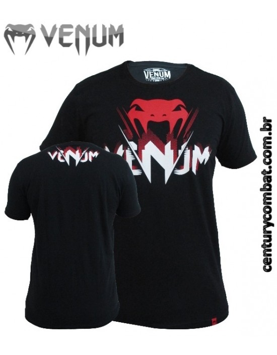 Camiseta Venum V Ray Preta