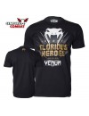 Camiseta Venum Glorious Heroes Preta