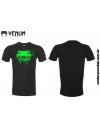 Camiseta Venum New Interference Preta Verde Flúor