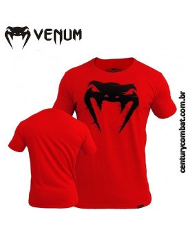 Camiseta Venum Interference Vermelha
