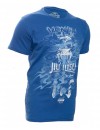 Camiseta Venum Jiu Jitsu Guerreiro Azul
