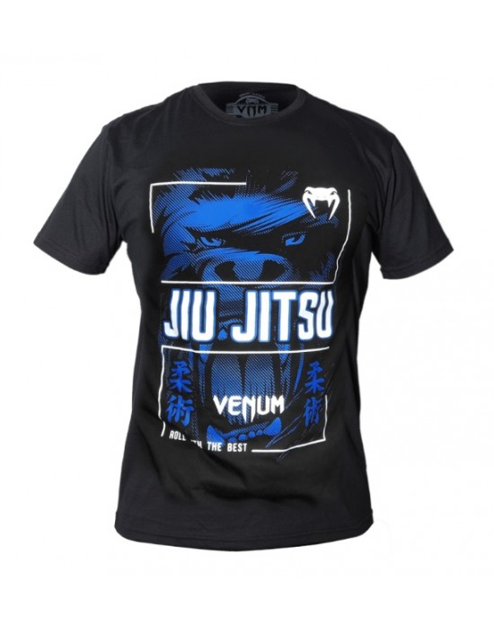 Camiseta Venum Gorila JJB Black