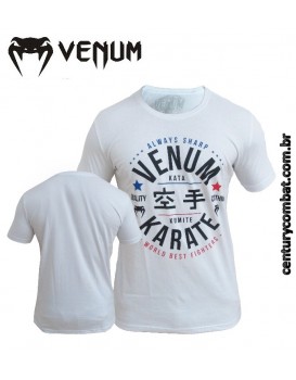 Camiseta Venum Karate Champs Branca