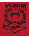 Camiseta Venum Legends Muay Thai Vermelha Preta