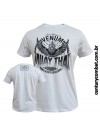 Camiseta Venum Muay Thai Garuda Branca