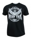 Camiseta Venum Muay Thai Garuda Preto