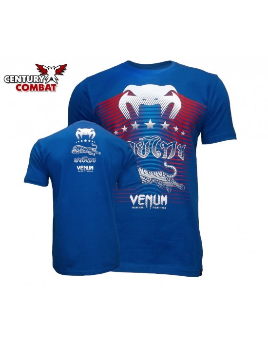 Camiseta Venum Muay Thai Team Azul
