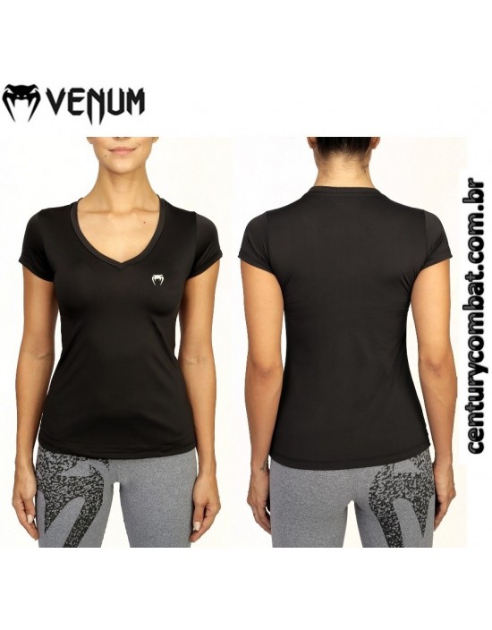 Camiseta Venum Performance Classic Preta