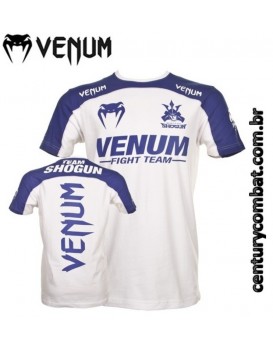 Camiseta Venum Shogun Team Branca Azul