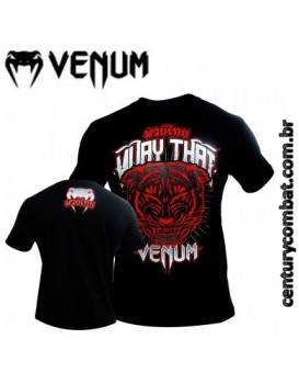 Camiseta Venum Tiger King Preta