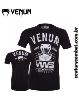 Camiseta Venum Victory World Series Preta