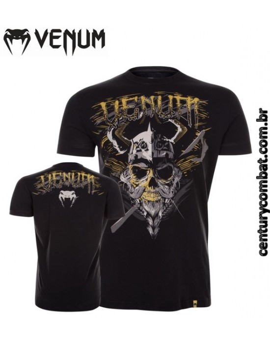 Camiseta Venum Viking Preta